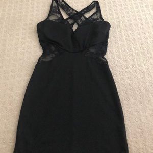 Dress black lace